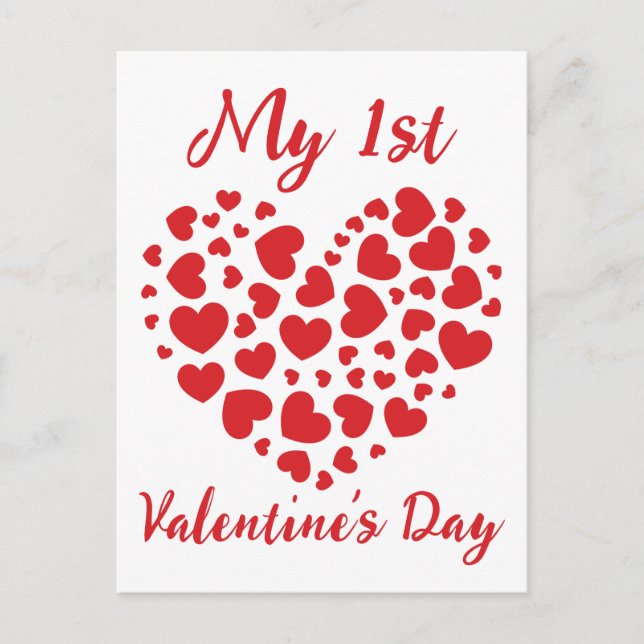 My First Valentine's Day Postcard (Front)