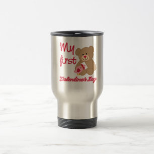 My First Valentine's Day Travel Mug