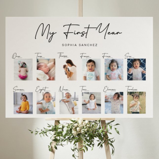 My First Year Photo Collage (Creator Uploaded)