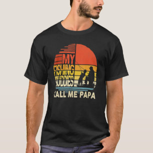 My Fishing Buddies Call Me Papa  Father's Day Men T-Shirt
