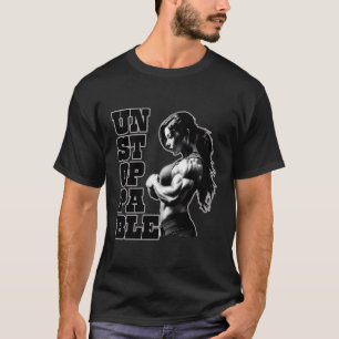My Fitness Journey She'S Unstoppable T-Shirt