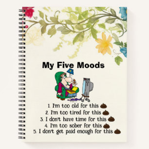  My Five Moods Notebook