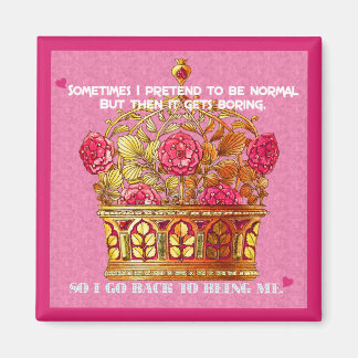 My Floral Crown Magnet