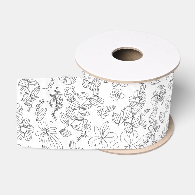 My Flower Design 3 Grosgrain Ribbon (Spool)