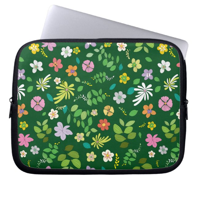 My Flower Design 4 Laptop Sleeve (Front)