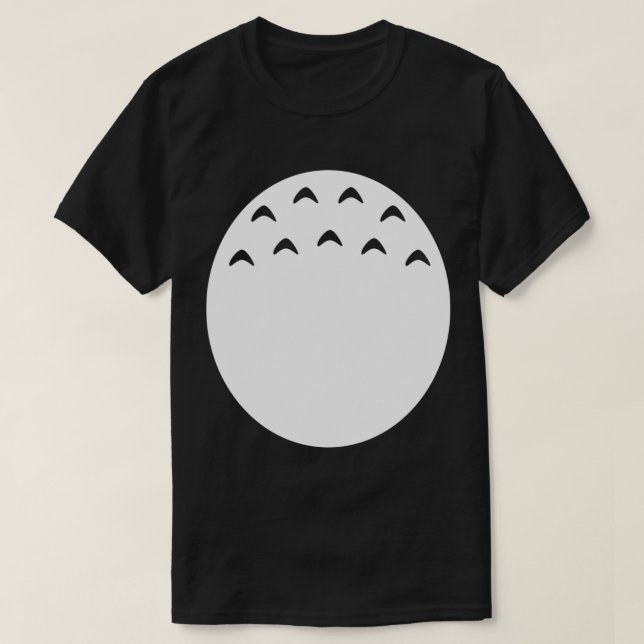 My Fluffy Forest Spirit Belly   T-Shirt (Design Front)