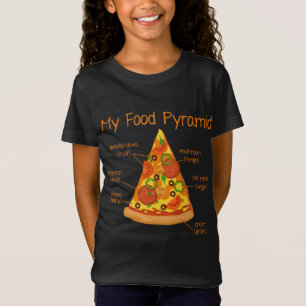 My Food Pyramid Pizza T-Shirt