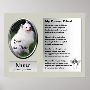 My Forever Friend Pet Memorial - Dog Poster