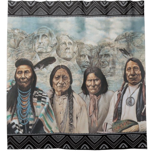 My Founding Fathers Shower Curtain (Front)