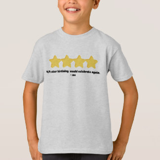 My Fourth Birthday! T-Shirt