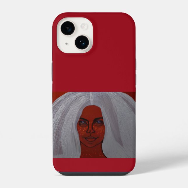 My Freckles Are My Positivity Symbol  iPhone Case (Back)