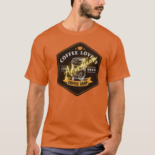 My freedom is to drink my cup of coffee whenever I T-Shirt