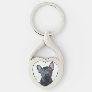 My Frenchie Is My Heart Key Ring