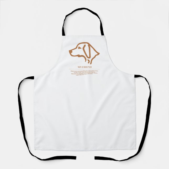 My friend apron (Front)