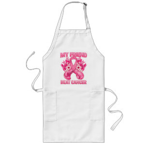 My Friend Beat Cancer Long Apron
