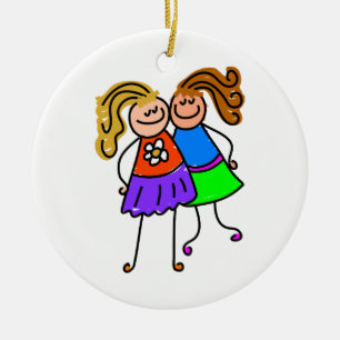 My Friend Ceramic Tree Decoration