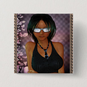 My Friend Emily # 1 15 Cm Square Badge