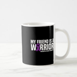 My Friend Is A Warrior Pancreatic Cancer Awareness Coffee Mug