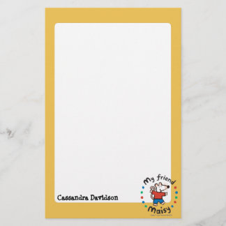 My Friend Maisy Colourful Circle Design Stationery