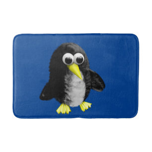 My friend the penguin bath mat