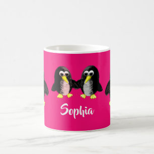 My friend the penguin ,Personalised for kids Coffee Mug