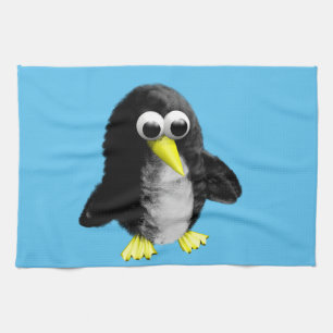 My friend the penguin tea towel