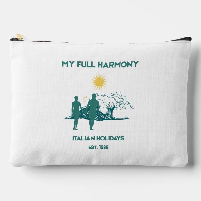 My Full Harmony Luxury Cosmetic Pouch (Front)