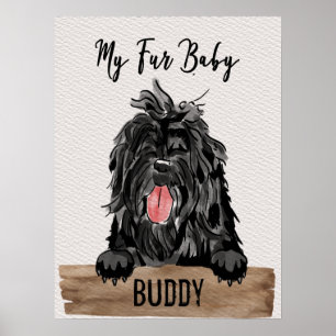 My Fur Baby Affenpinscher Mum  Poster
