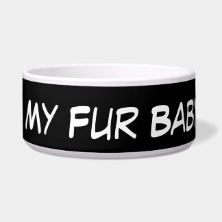My Fur Baby pet bowl