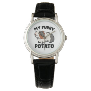 My furry potato guinea pig watch