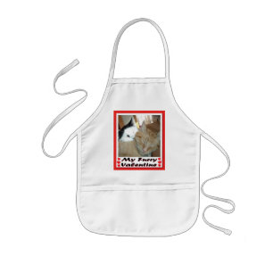 My Furry Valentine Kids Apron