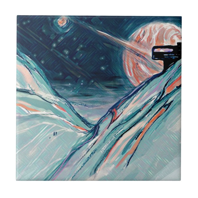 My Future Home in Space Tile (Front)