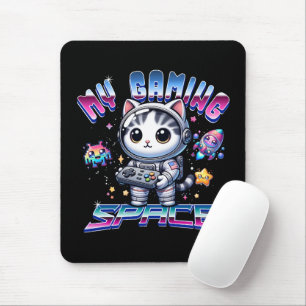 MY GAMING SPACE - KAWAII SPACE CAT MOUSE PAD
