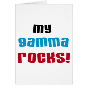 My Gamma Rocks T-shirts and Gifts