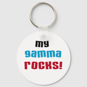 My Gamma Rocks T-shirts and Gifts Key Ring