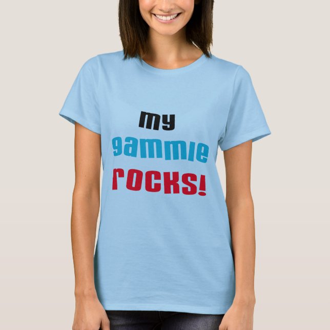 My Gammie Rocks T shirts and Gifts (Front)