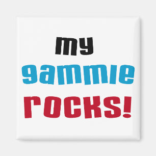 My Gammie Rocks T shirts and Gifts Magnet