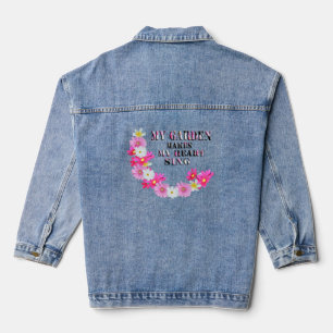 My Garden Makes My Heart Sing, Lady Denim Jacket