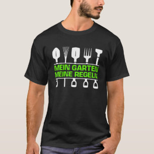 My Garden My Rules Gardening Fun T-Shirt