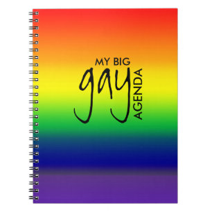 My Gay Agenda notebook