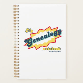 My Genealogy Notebook Planner