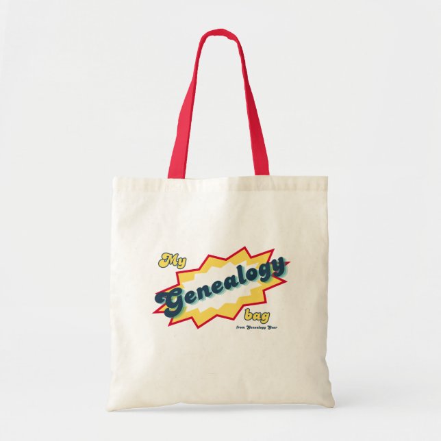 My Genealogy Tote Bag (Front)