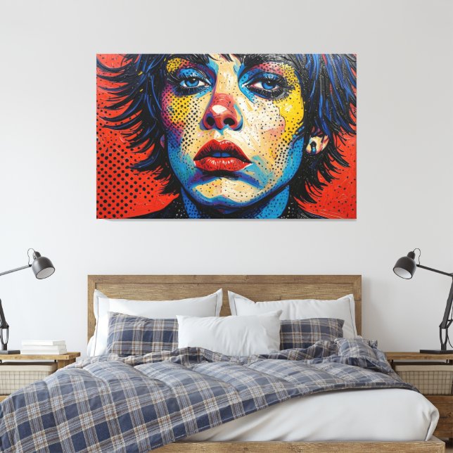 MY GENERATION 21 CANVAS PRINT (Insitu(Bedroom))