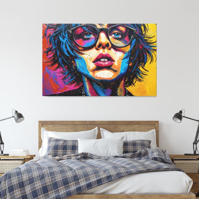 MY GENERATION 28 CANVAS PRINT (Insitu(Bedroom))