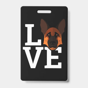 My German Shepherd ID Badge