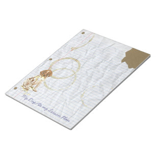 My German Shorthhaired Pointer Ate My Lesson Plan Notepad