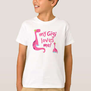 My Gigi Loves Me Dinosaur T-Shirt