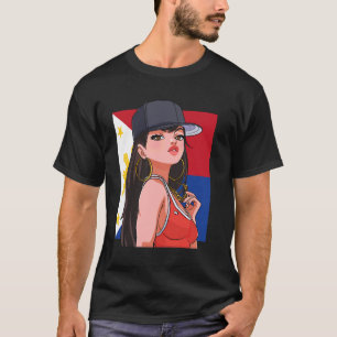 My Girl is a Filipino Princess Philippines Flag As T-Shirt