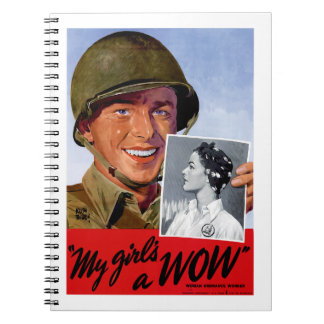 My Girls a Wow Spiral Notebook