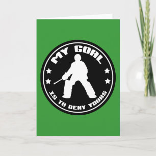 My Goal, Field Hockey (black) Card